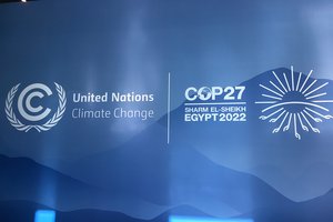 COP27 banner