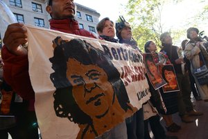 Manifestación Berta Cáceres