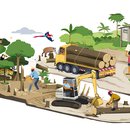 Beef illustration - amazon and its people