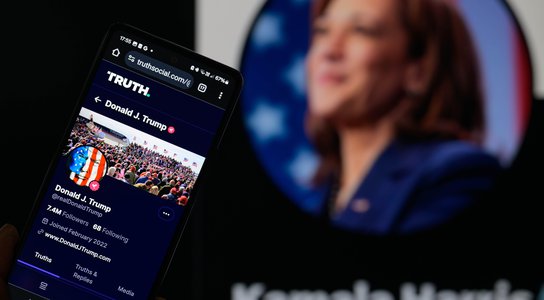 Bot-like accounts push kamala harris and trump conspiracies.jpg