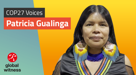 COP27 Voices: Patricia Gualinga