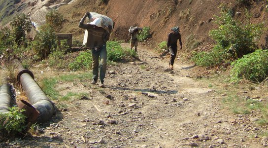 DRC mine sacks