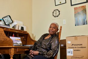 Doris Brown, hurricane Harvey in Houston.jpg