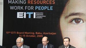 EITI board meeting in Baku, 2009
