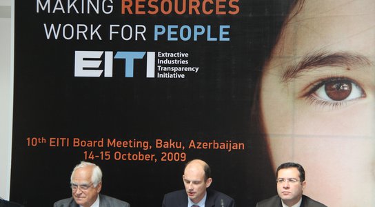 EITI board meeting in Baku, 2009