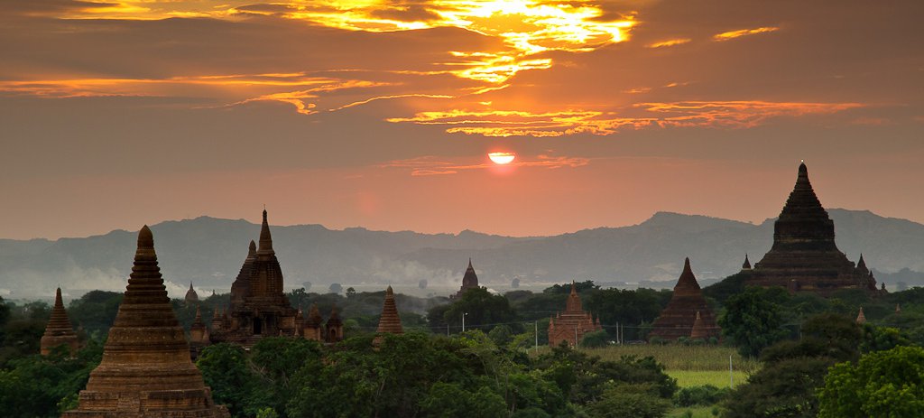 Myanmar sunset