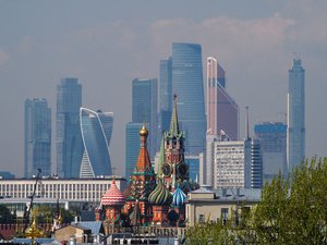 St Basils and Moscow City