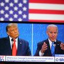 Trump and Biden presidential debate October 2020