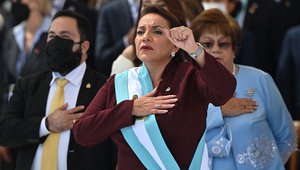 Xiomara Castro president of Honduras inauguration