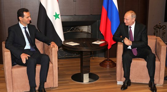 Putin and Assad - Assad's Money Men in Moscow banner image