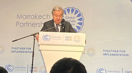 Guterres at COP27