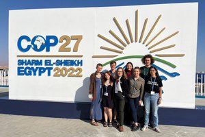 FFF Ukraine activists at COP27 1