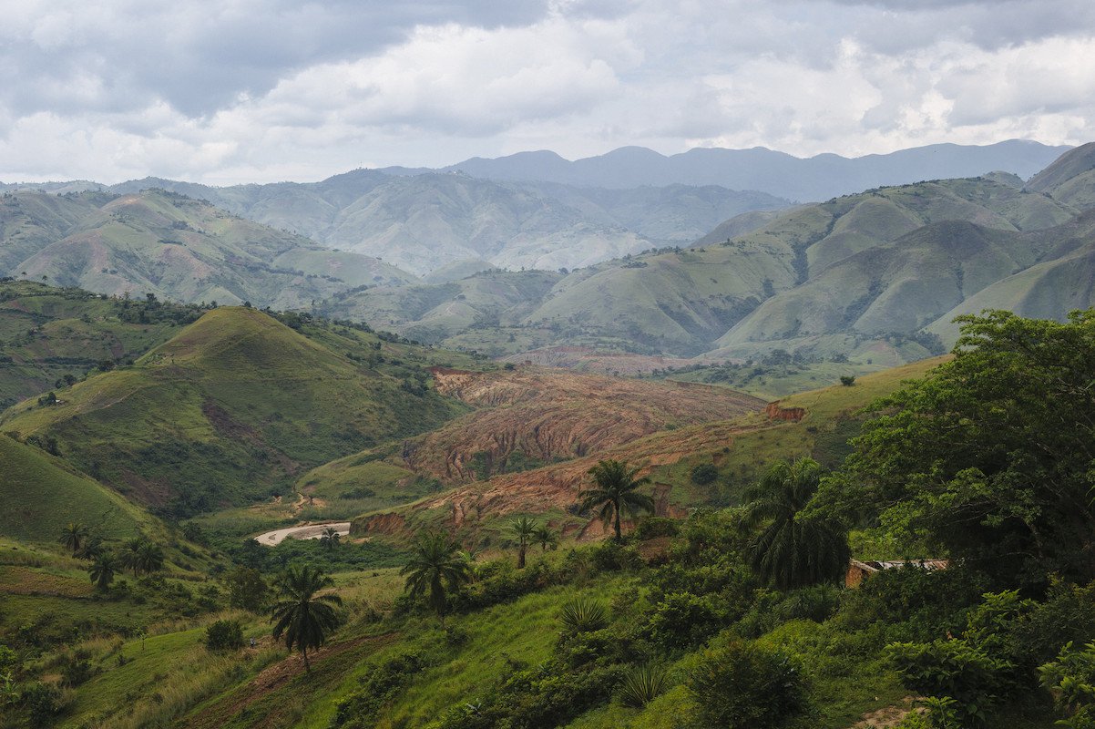 South Kivu gold mining site