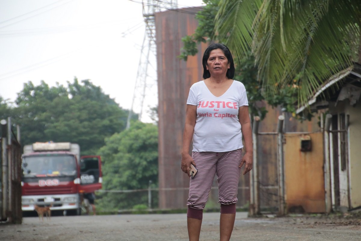 Daisy Pedranza, leader of Limay Concerned Citizens, Philippines