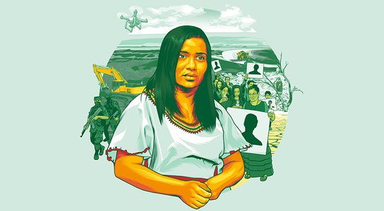 Angelica Ortiz defenders illustration 2020
