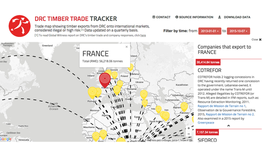 DRC Timber Tracker