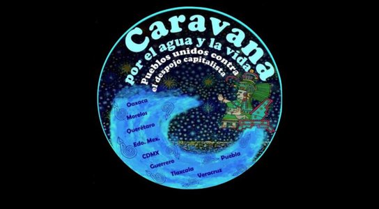 Caravan for water and life, Mexico, logo