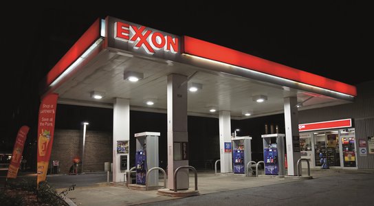 Exxon Petrol station